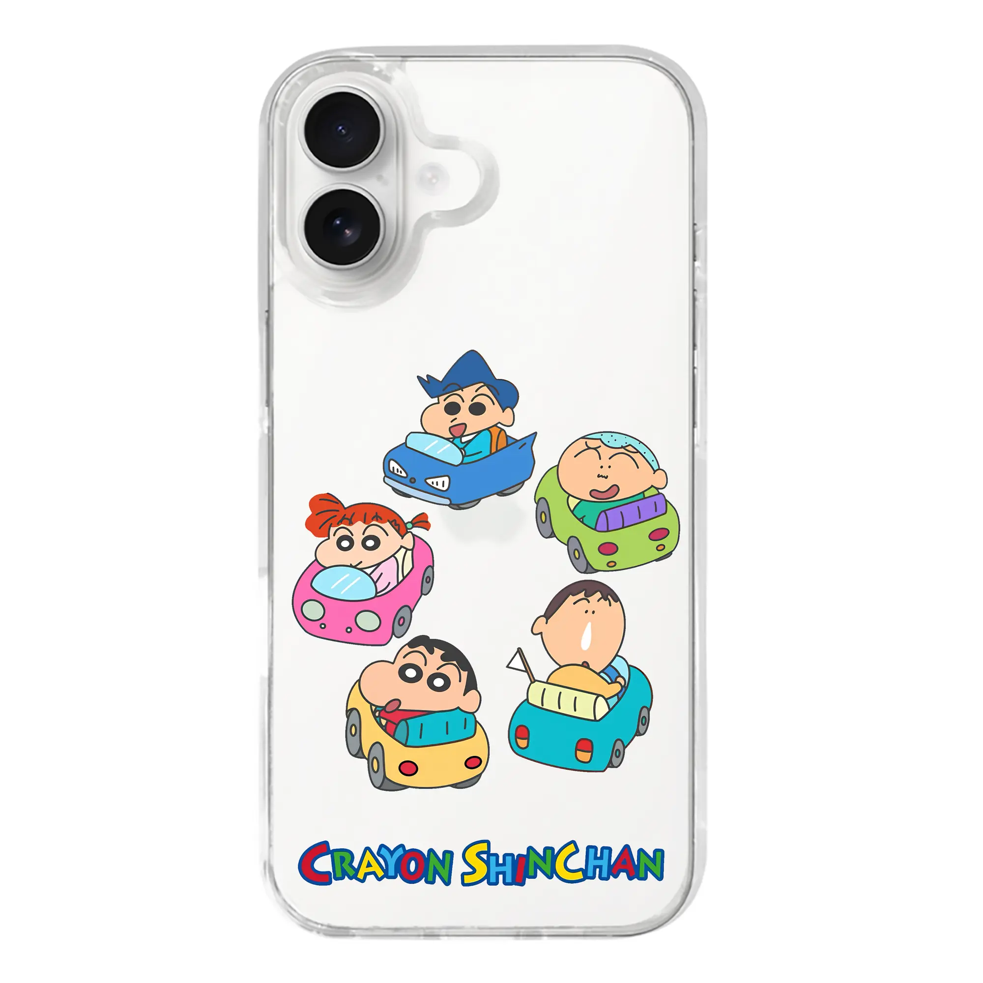 クレヨンしんちゃん グッズ 野原 しんのすけ - iPhone 17シリーズ 透明スマホケース – 薄型・耐衝撃・精密フィット保護カバー